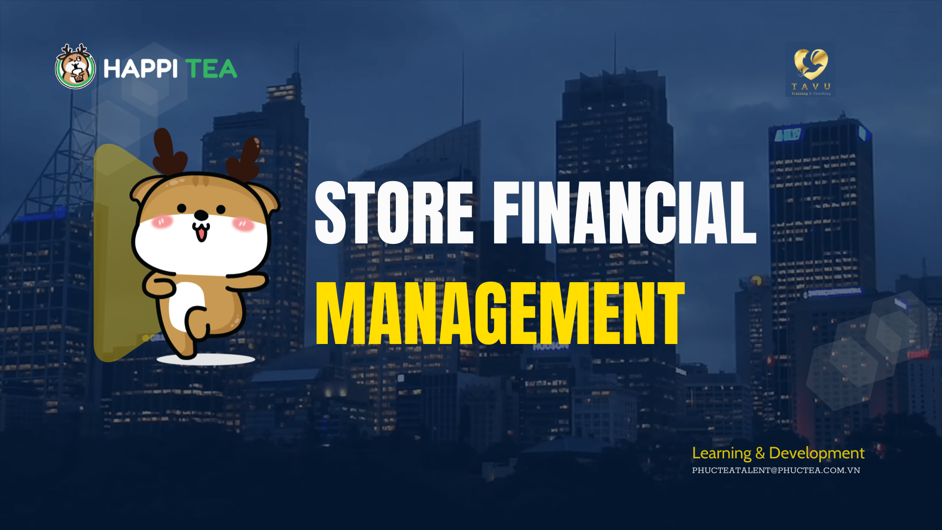 Store financial management